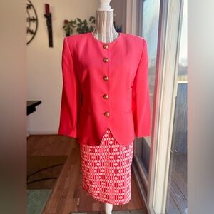 Lord & Taylor Blazer with Lularoe (NWT ) Skirt